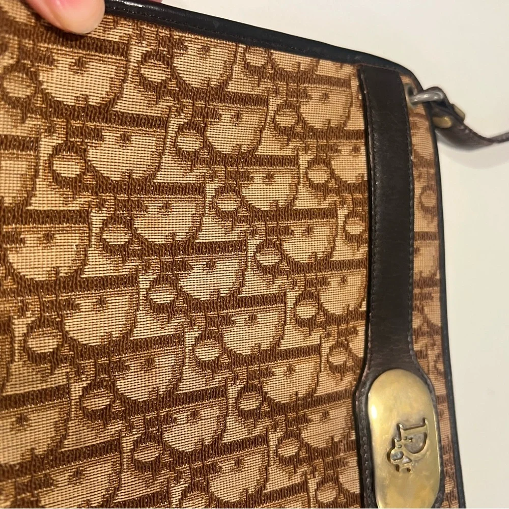 Dior Canvas Shoulder Bag - Picture 3 of 9